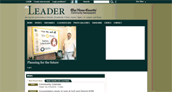 Desktop Screenshot of leaderlandnews.com